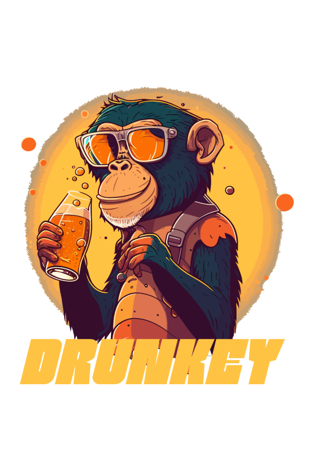 Drunkey - Catchy , Creative & New Designs , curated by designers around the globe
