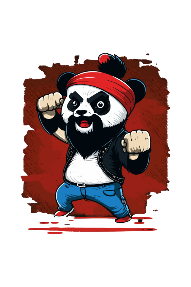 Karate Panda - Catchy , Creative & New Designs , curated by designers around the globe.