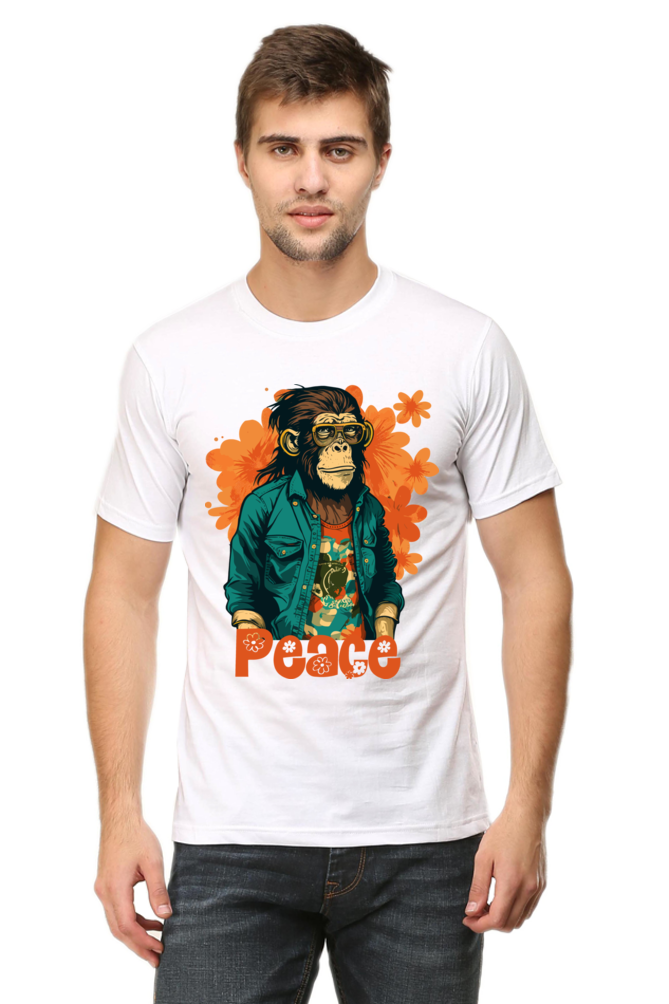 Peace monkey - Catchy , Creative & New Designs , curated by designers around the globe