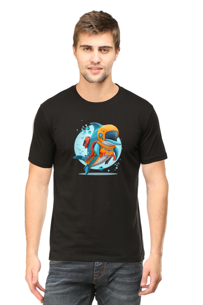 Scuba Dolphin Classic T-Shirt - Make it yours today !