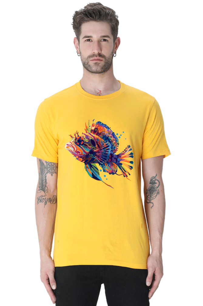 Splash of Spectrum: Psychedelic Fish