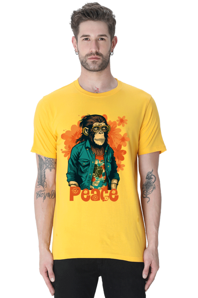 Peace monkey - Catchy , Creative & New Designs , curated by designers around the globe