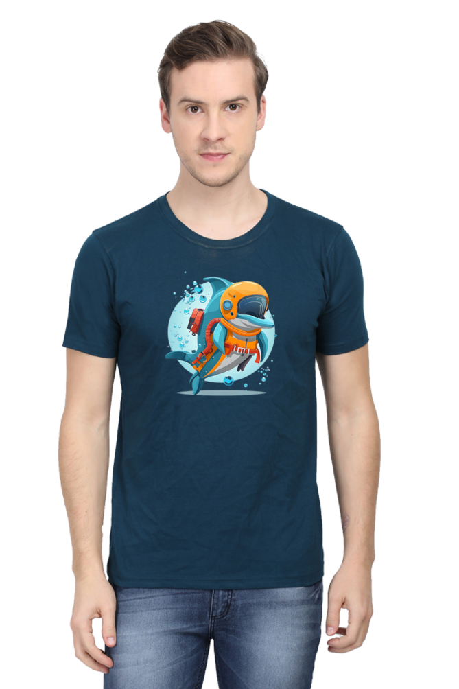 Scuba Dolphin Classic T-Shirt - Make it yours today !