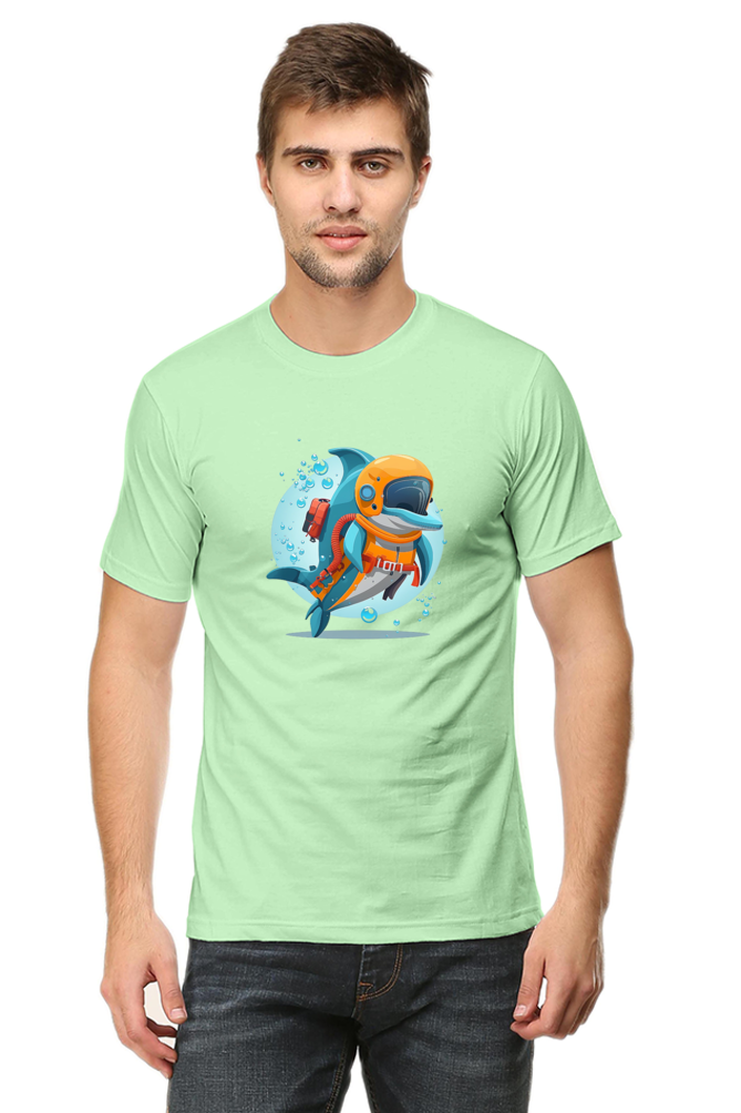 Scuba Dolphin Classic T-Shirt - Make it yours today !
