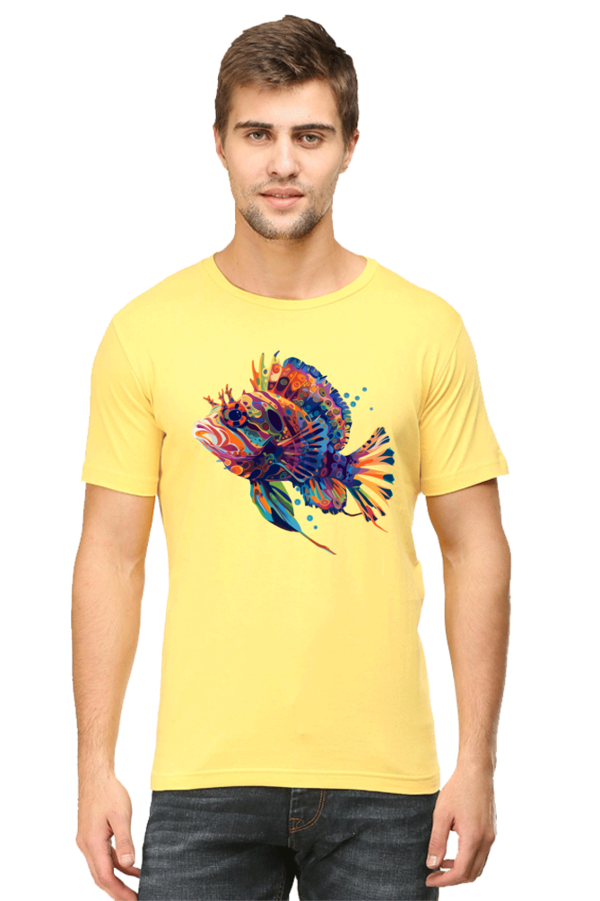 Splash of Spectrum: Psychedelic Fish
