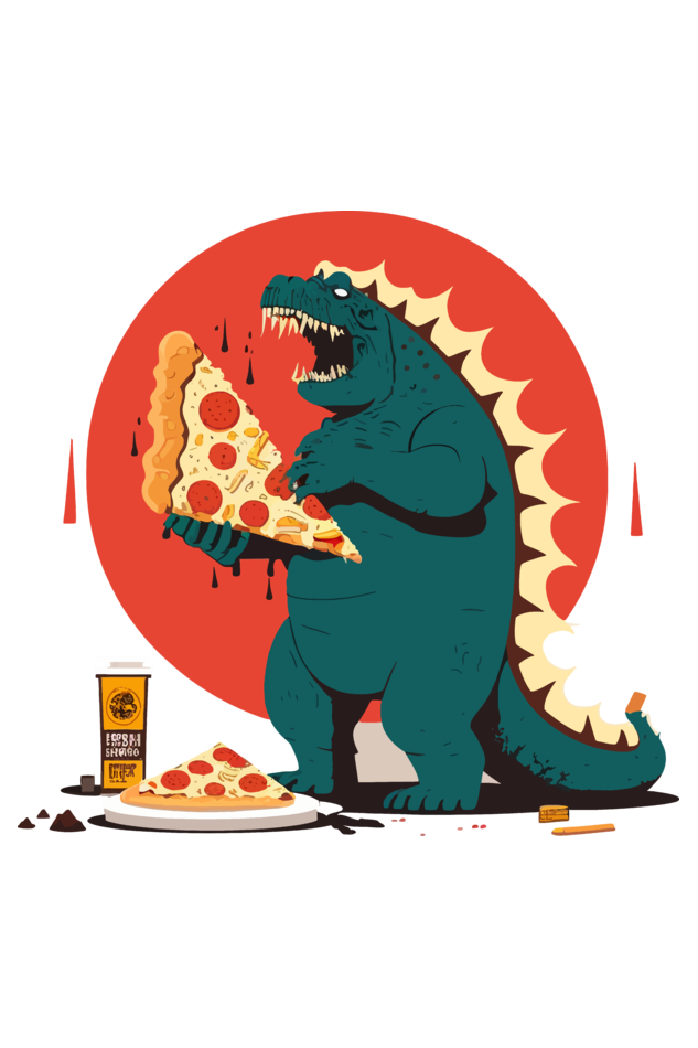 Pizzasourous- Curated and Designed by Handpicked International Designers - Make it yours today !