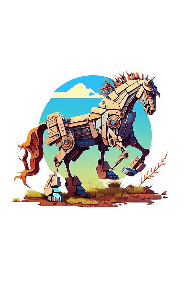 Horse Robot - Catchy , Creative & New Designs , curated by designers around the globe.