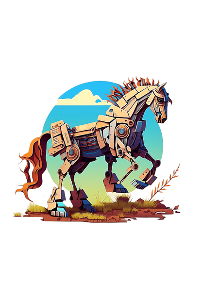 Horse Robot - Catchy , Creative & New Designs , curated by designers around the globe.