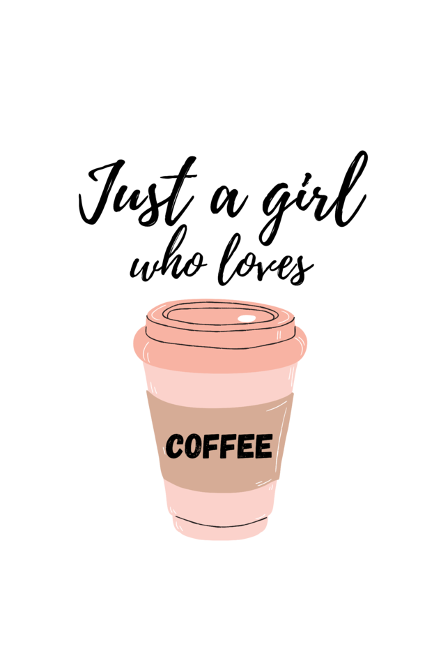 I coffee girl- Curated and Designed by Handpicked Internal Designers , Make it yours today !