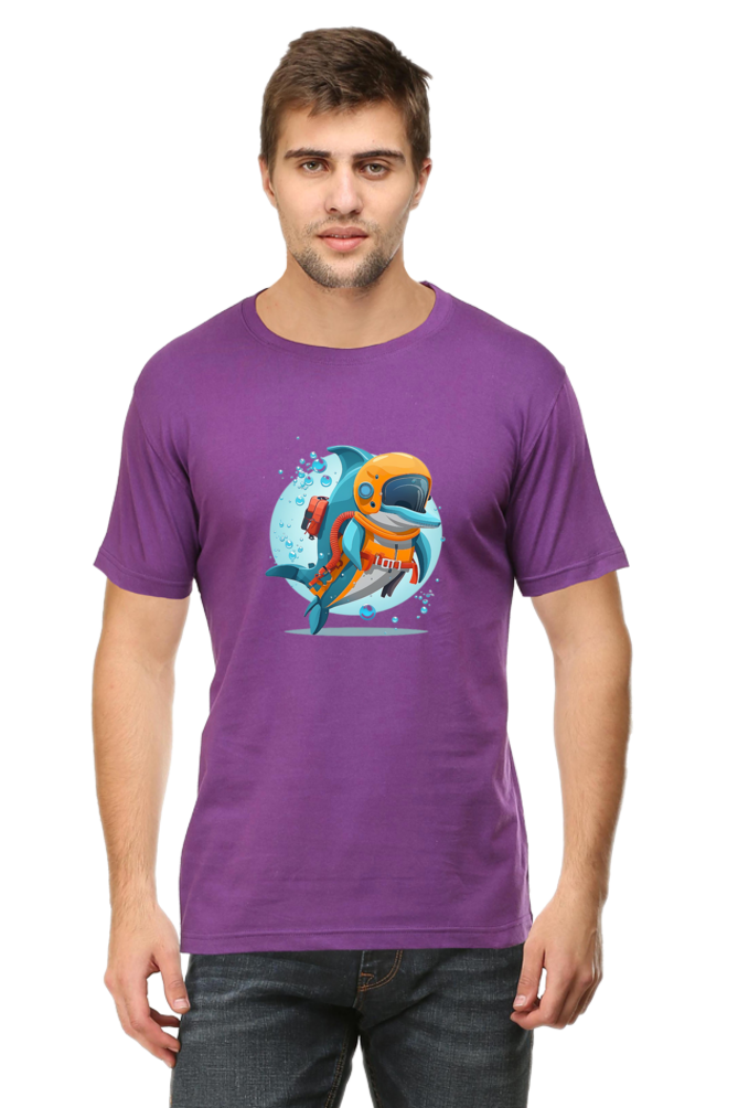 Scuba Dolphin Classic T-Shirt - Make it yours today !