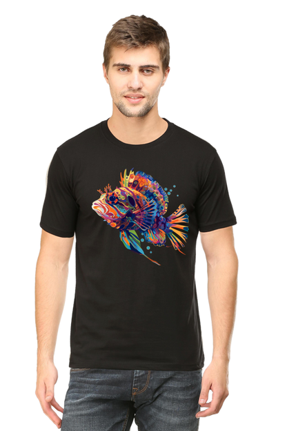 Splash of Spectrum: Psychedelic Fish