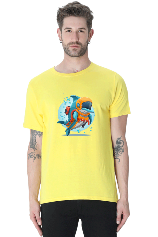 Scuba Dolphin Classic T-Shirt - Make it yours today !
