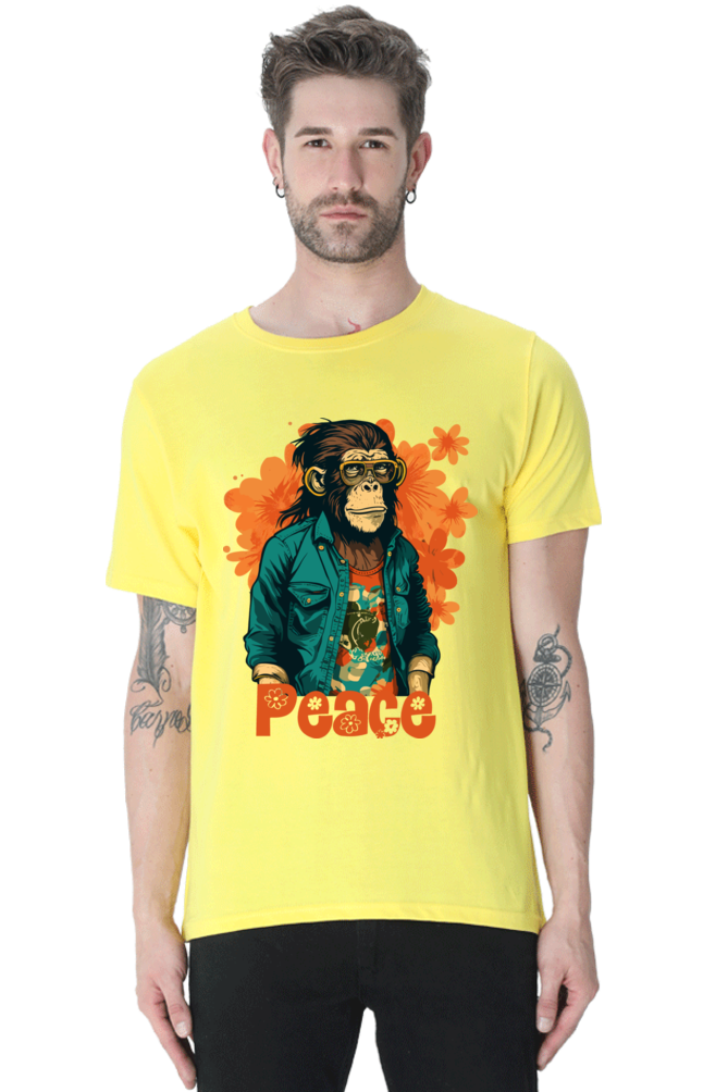 Peace monkey - Catchy , Creative & New Designs , curated by designers around the globe