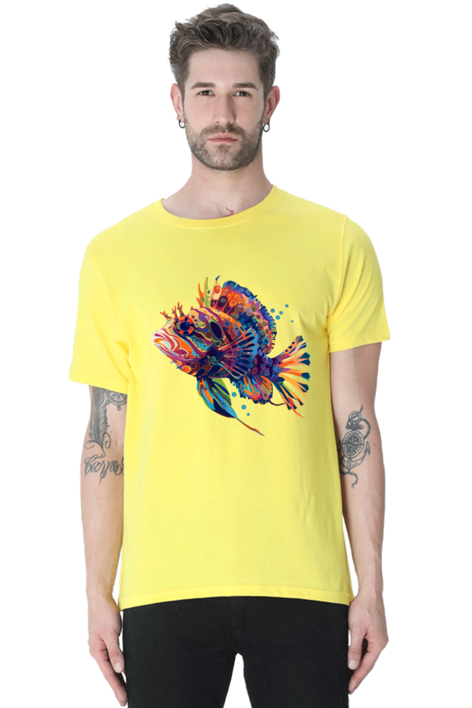 Splash of Spectrum: Psychedelic Fish