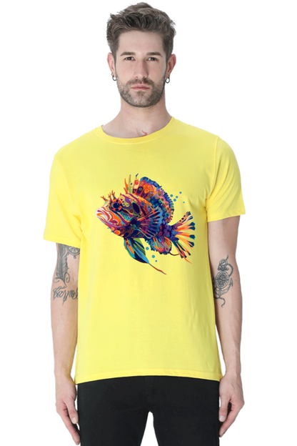 Splash of Spectrum: Psychedelic Fish