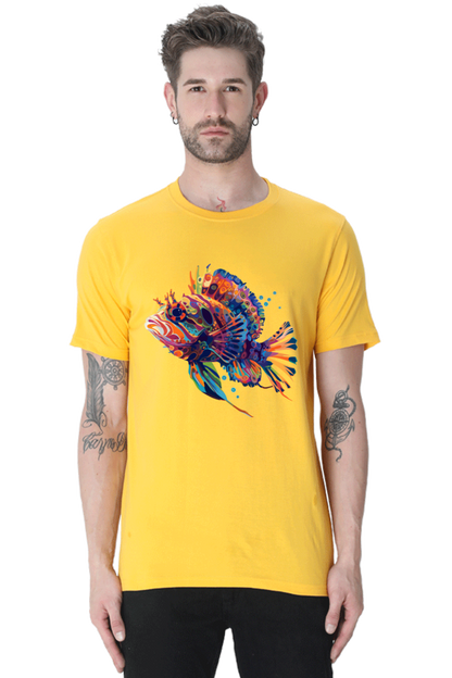 Splash of Spectrum: Psychedelic Fish