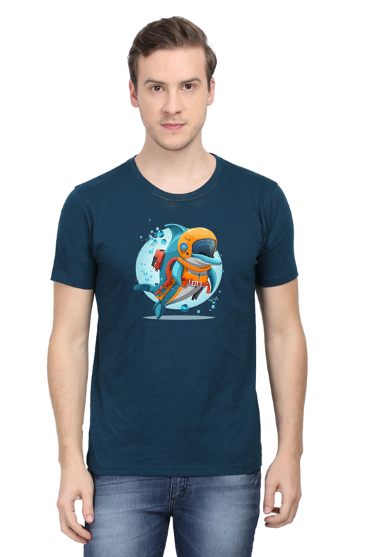 Scuba Dolphin Classic T-Shirt - Make it yours today !