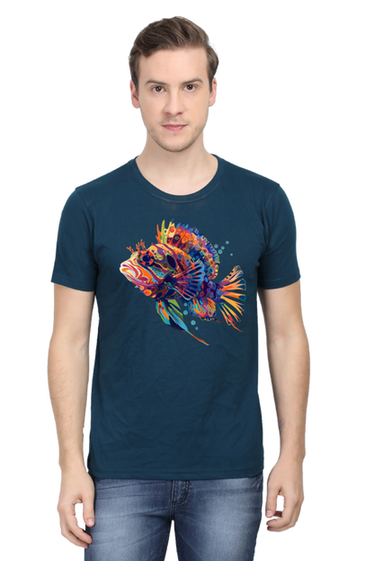 Splash of Spectrum: Psychedelic Fish