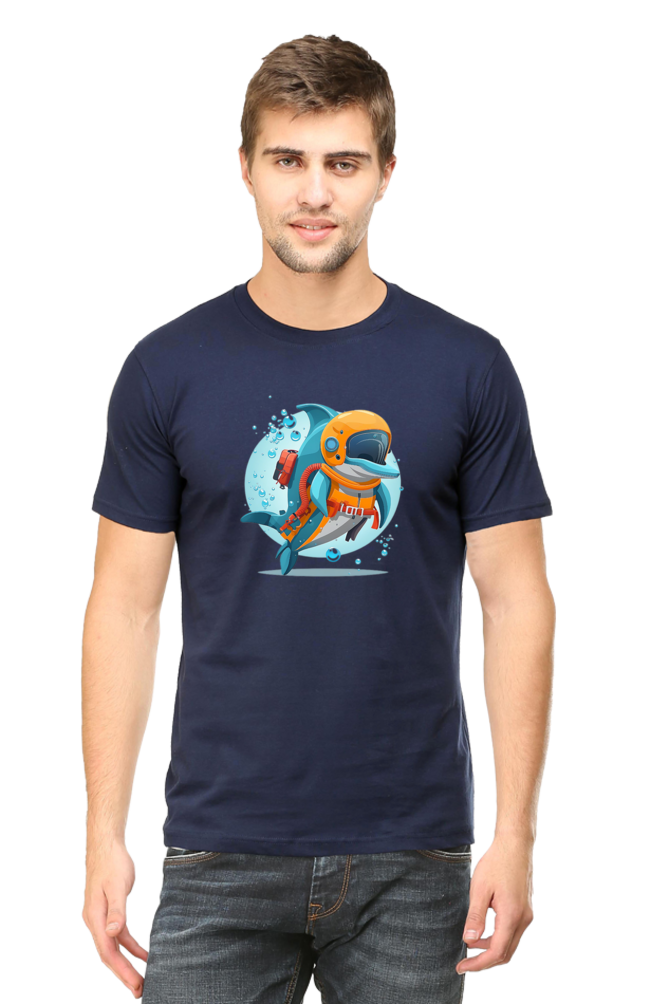 Scuba Dolphin Classic T-Shirt - Make it yours today !
