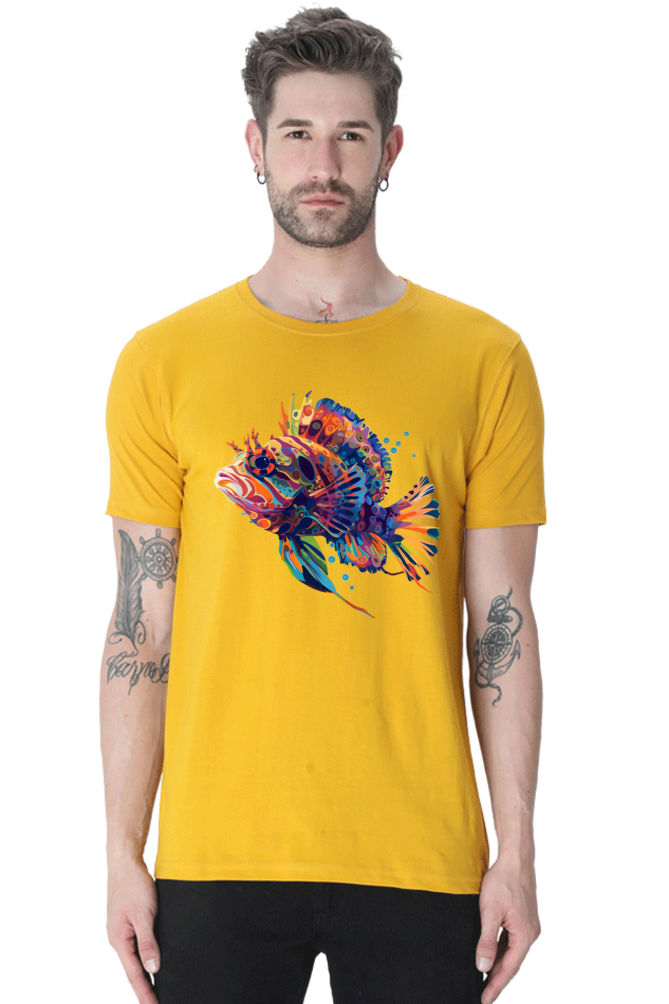 Splash of Spectrum: Psychedelic Fish