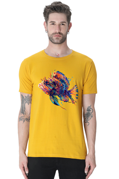 Splash of Spectrum: Psychedelic Fish