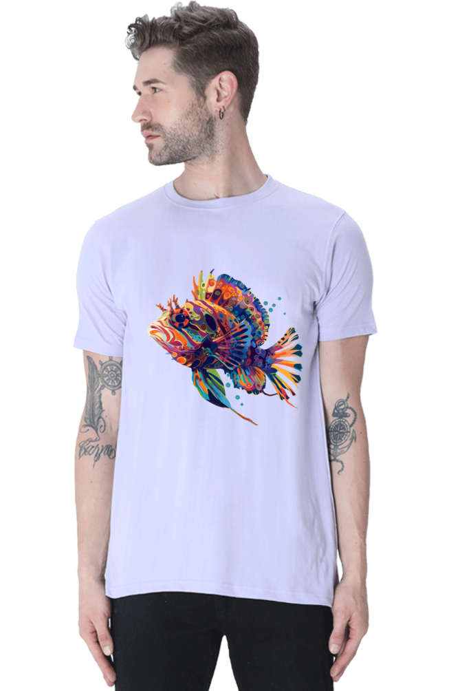 Splash of Spectrum: Psychedelic Fish