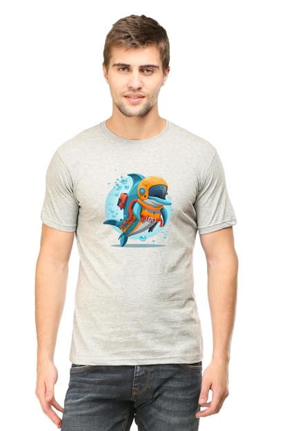 Scuba Dolphin Classic T-Shirt - Make it yours today !