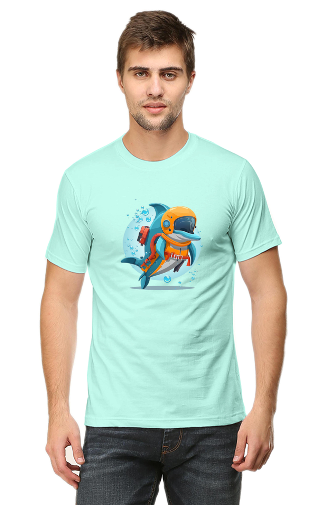 Scuba Dolphin Classic T-Shirt - Make it yours today !