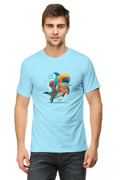 Scuba Dolphin Classic T-Shirt - Make it yours today !