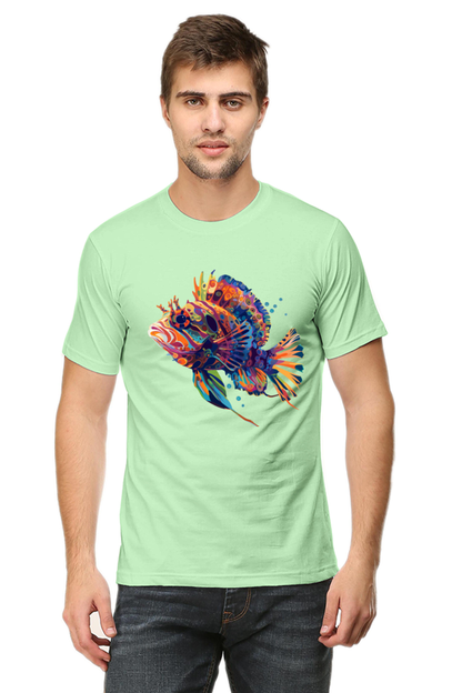 Splash of Spectrum: Psychedelic Fish