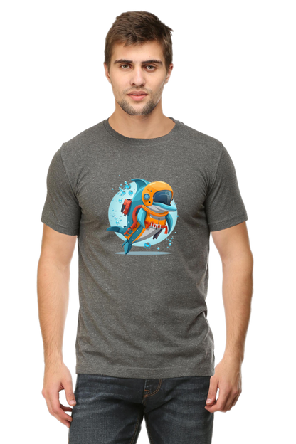 Scuba Dolphin Classic T-Shirt - Make it yours today !