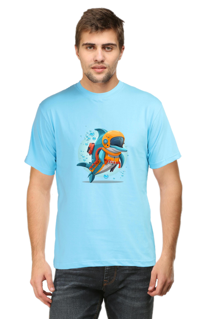 Scuba Dolphin Classic T-Shirt - Make it yours today !