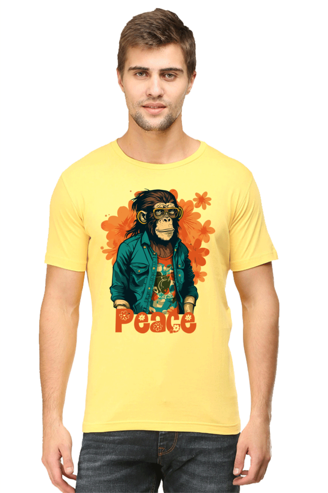 Peace monkey - Catchy , Creative & New Designs , curated by designers around the globe