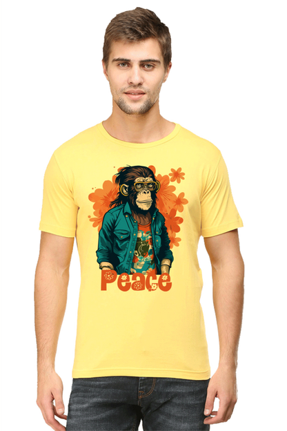Peace monkey - Catchy , Creative & New Designs , curated by designers around the globe