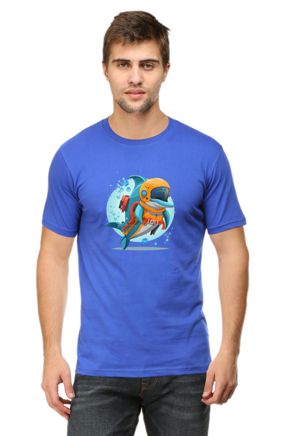 Scuba Dolphin Classic T-Shirt - Make it yours today !