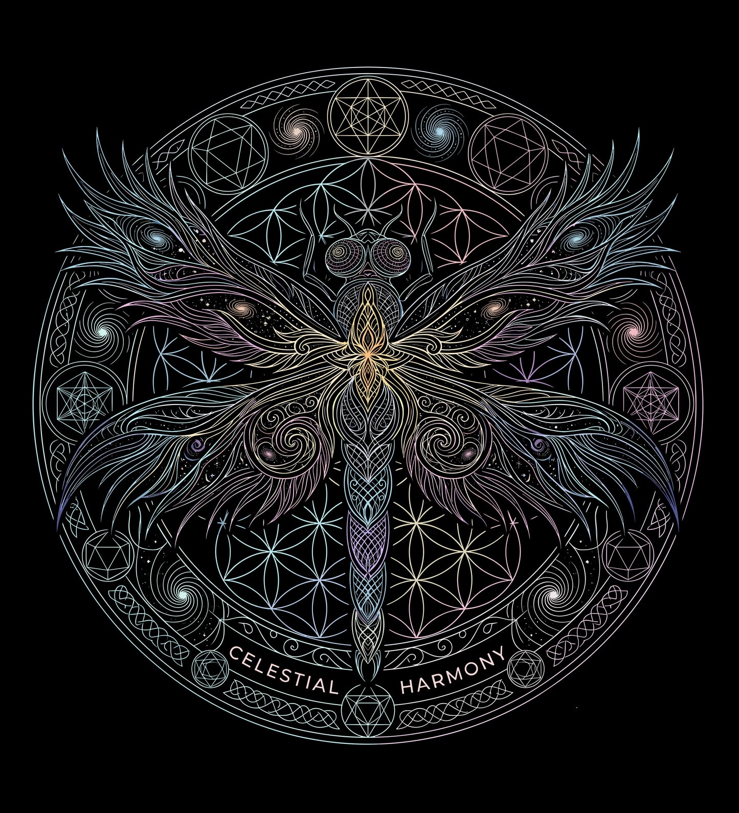 Magic Dragon Fly - Unisex Classic Crew T-Shirt