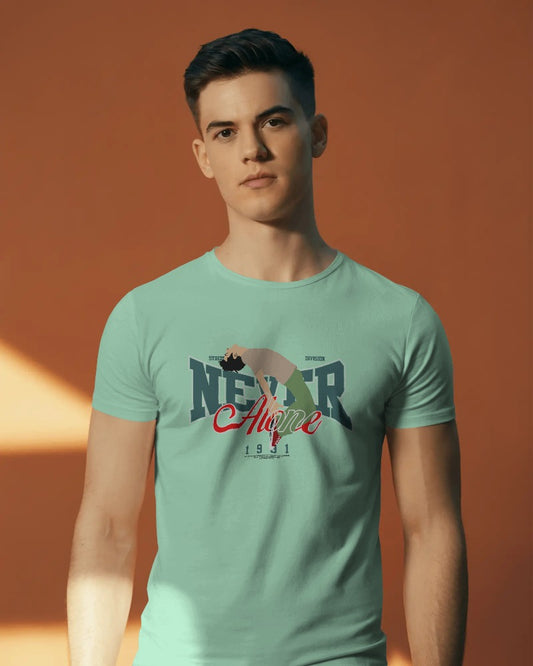 Never Alone - Unisex Classic Crew T-Shirt