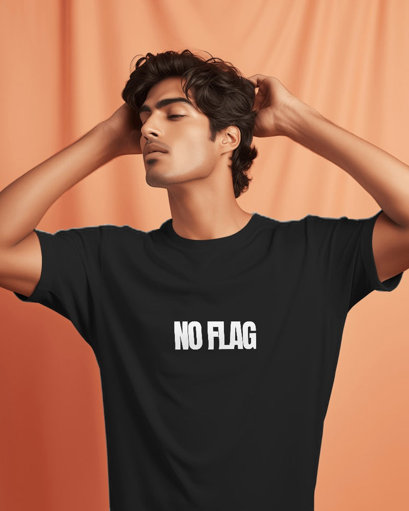 No Flag - Unisex Classic Crew T-Shirt.
